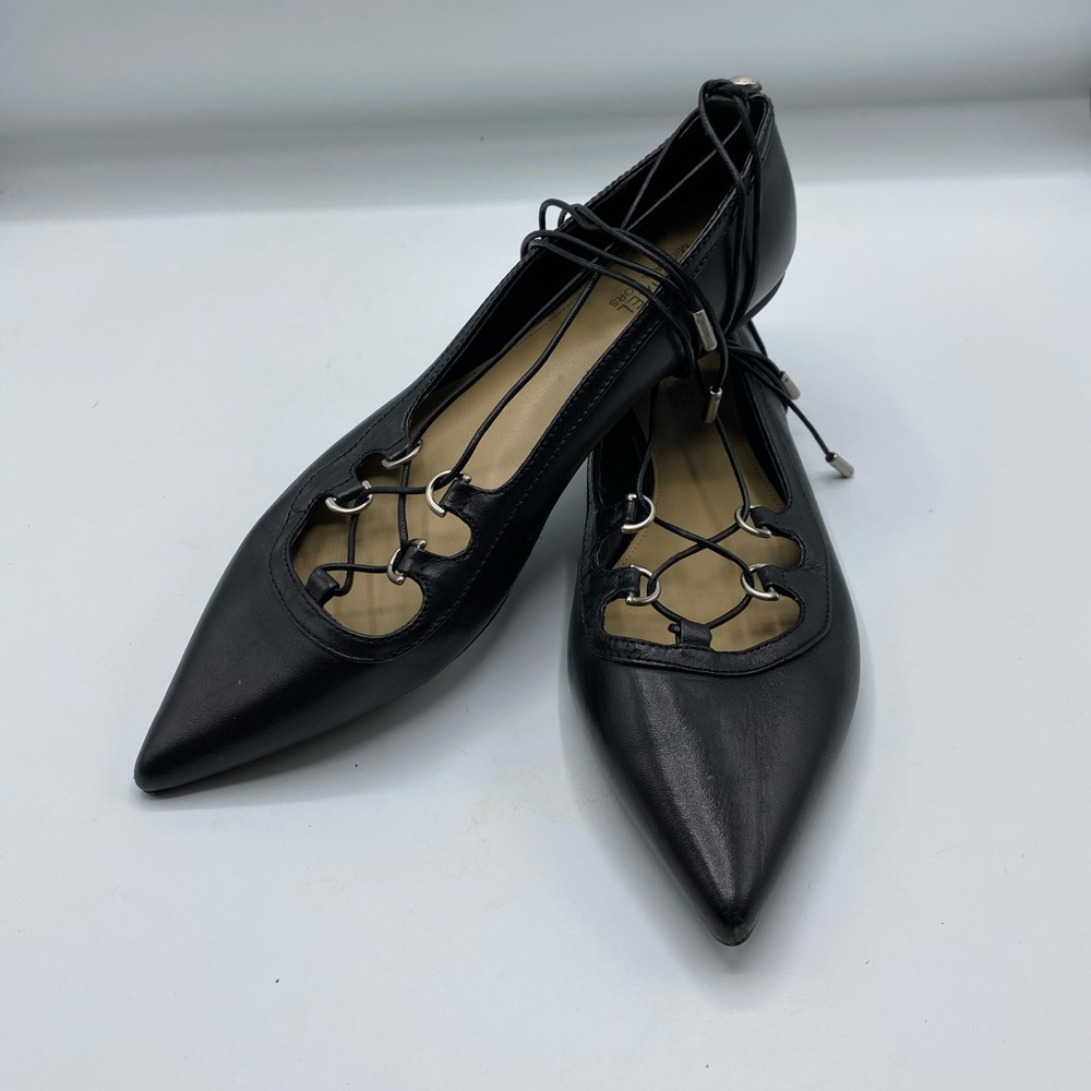 MICHAEL Michael Kors Black Ballet Flats
